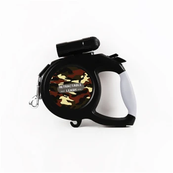 

5M dog chain retractable tractor with LED lights pet supplies dog automatic retractable traction rope