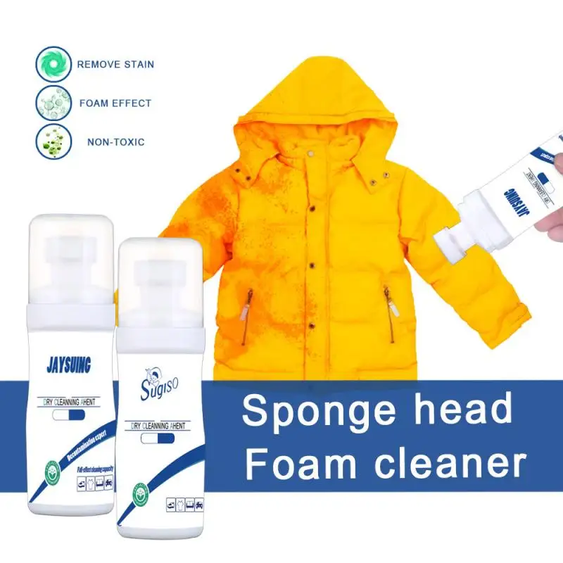 30ml Convenience Down Jacket Wash-free Spray Waterless Clothing Cleansing Foam Household Duvet Liquid Dry Cleaning Agent TSLM1 | Дом и сад