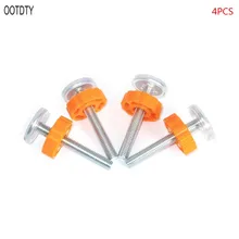 Детская безопасность Лестницы ворота Винты/болты с фиксирующей гайкой запасные части Аксессуары 4 шт