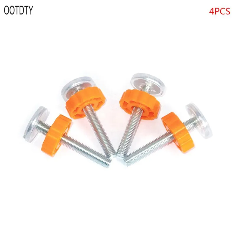 Baby Safety Stairs Gate Screws/Bolts with Locking Nut Spare Part Accessorie 4pcs