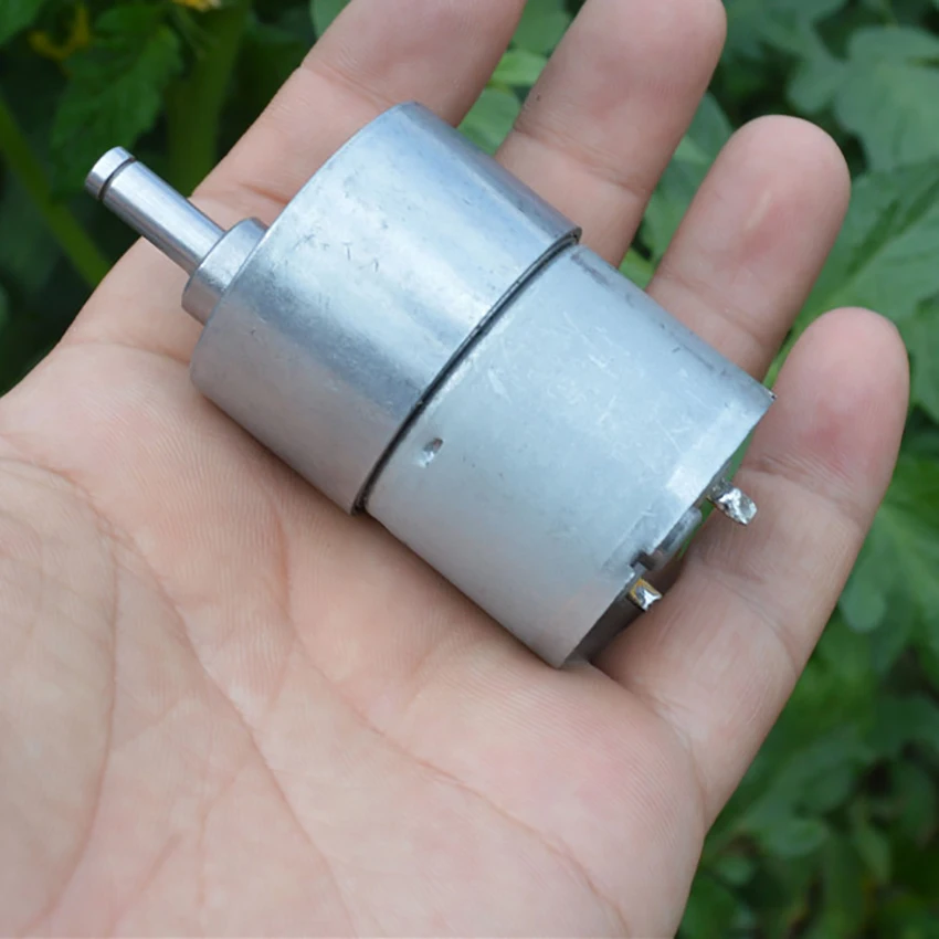 

27 Gear Motor DC6V-24V 75RPM-300RPM All Metal Gearwheel Mute Motor Large Torque Low Current Carbon Brush Electric Machinery