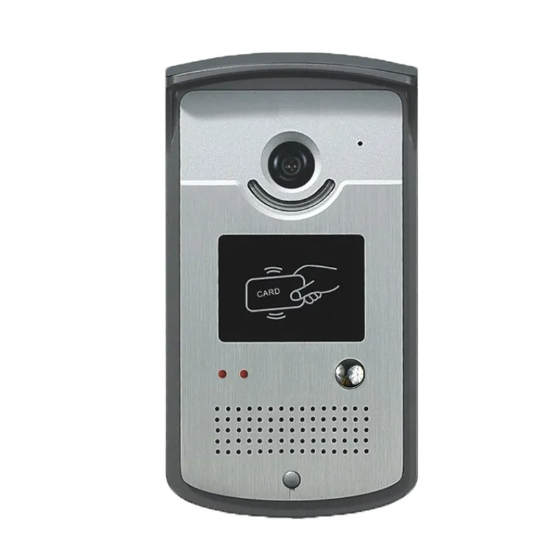 Видео домофон " проводной видео домофон Интерком Управление ID карты дверной звонок Дверной телефон для Android IOS приложение управление