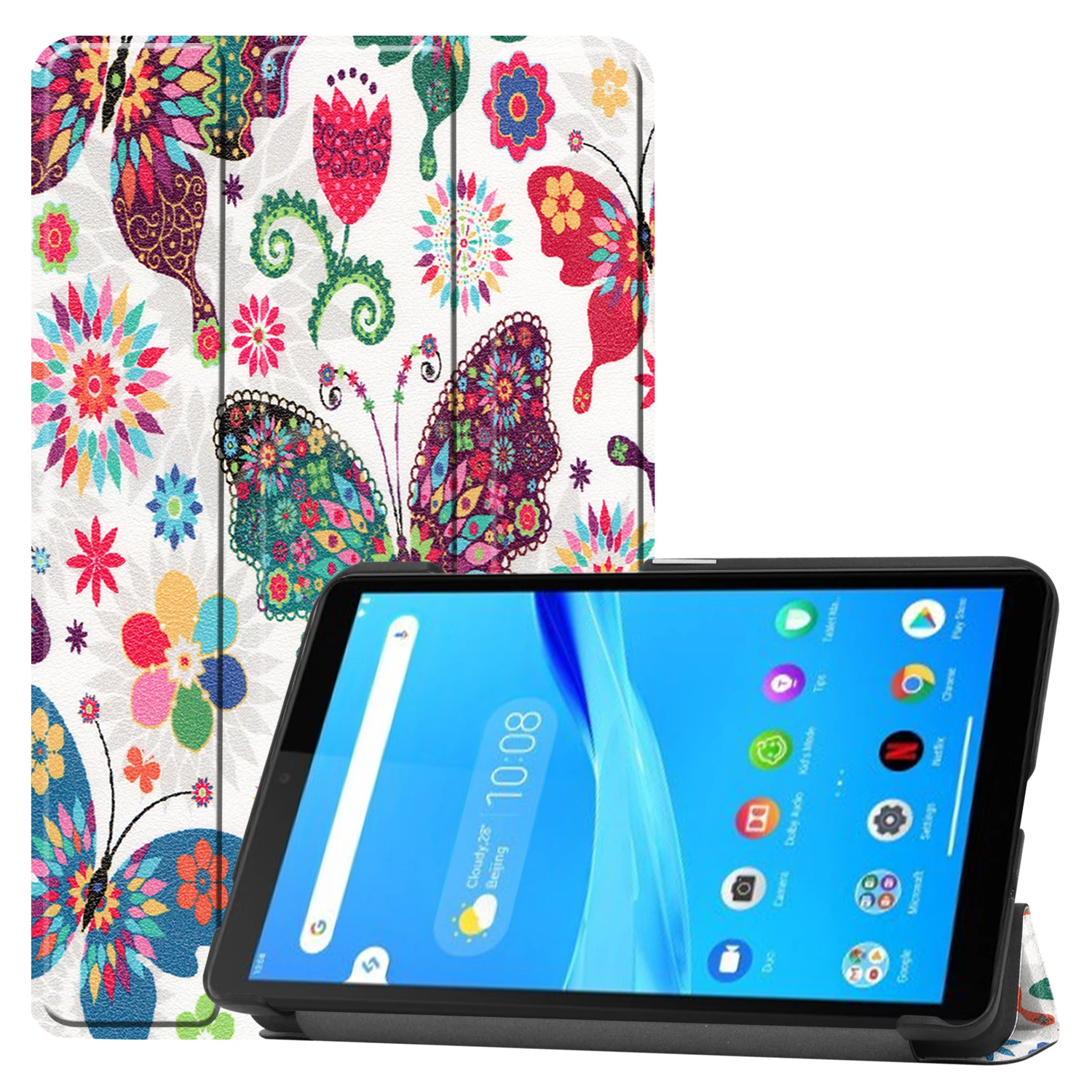 Умный Магнитный чехол для Lenovo Tab M7 планшета с диагональю 7 дюймов подставкой