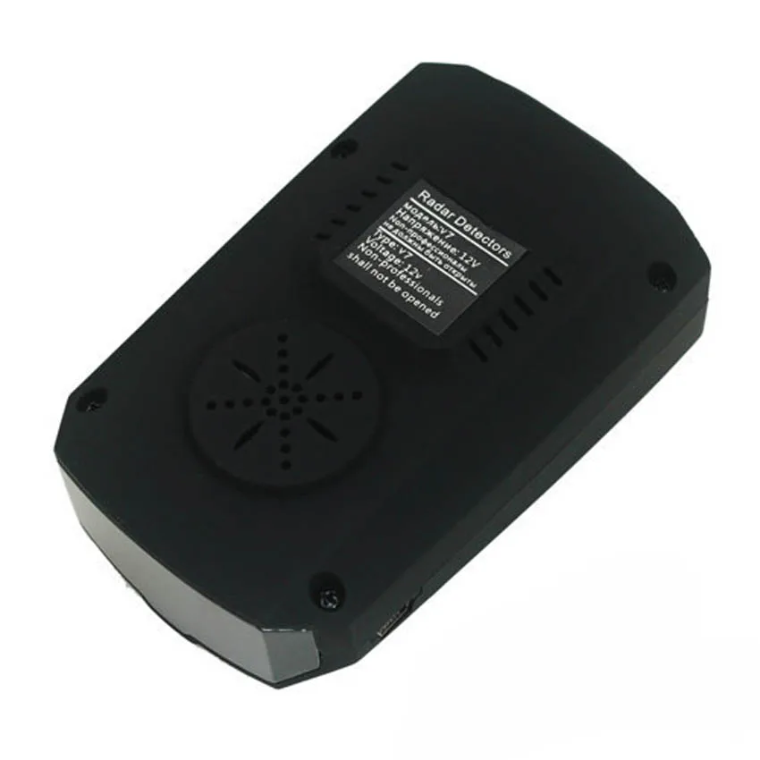 Hotsell Car Radar Detector English Russian Auto 360 Degree Vehicle V7 Speed Voice Alert Alarm Warning 16 Band LED Display