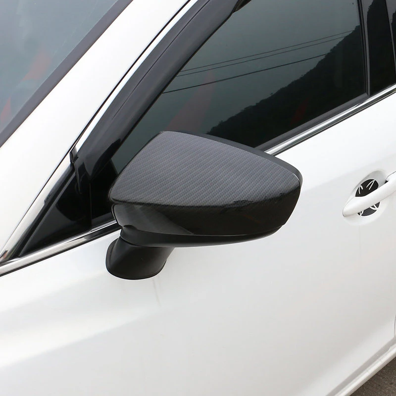 Подходит для Mazda 6 Atenza 3rd Gen 2013- автомобильный Стайлинг ABS Автомобильная задняя крышка зеркала боковой двери отделка 2 шт. авто аксессуары