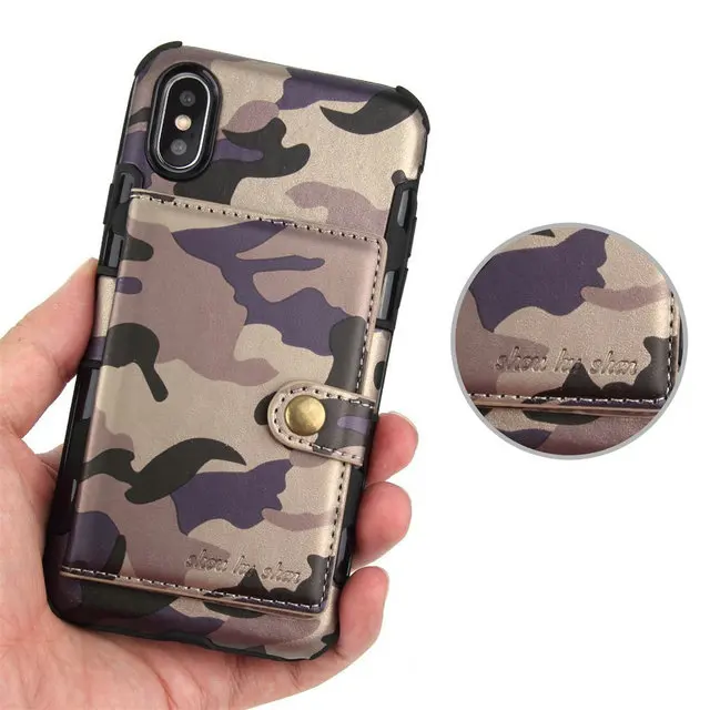 Армейский Камуфляжный флип-чехол для iPhone Xs Max, камуфляжный чехол, чехол для iPhone Xr Xs X Max, чехол для телефона iPhone X R XsMax
