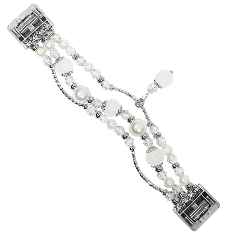 

Crystal Jewelry Watch Strap Replacement Women Girls for Fitbit Charge 2 Wrist Band Clasp Quick Release