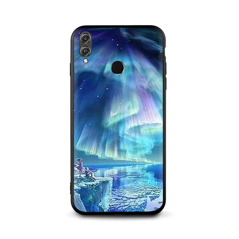EWAU Северное сияние небо силиконовый чехол для телефона для Huawei Honor 6a 7A 7C 7X 8C 8X8 9 Примечание 10 Lite вид 20 9X pro - Цвет: B6