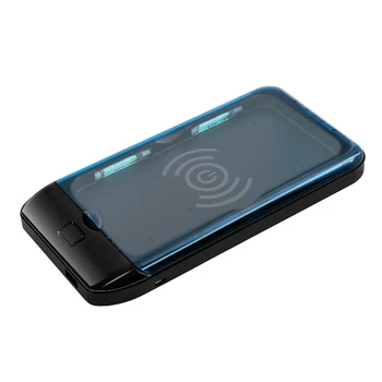 

UV Phone Sanitizer Box Qi Wireless + USB Charger UV Disinfection Sterilizer