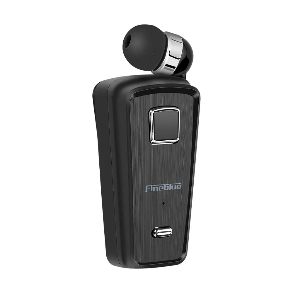 5PCS Fineblue F980 Wireless Earphone Bluetooth Headset Clip Driver Stereo Sport Earbud Business Headset with Mic For Iphone 12