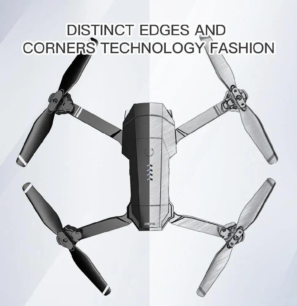 RCtown SG901 1080P 2,4G WiFi складной RC Квадрокоптер с регулируемой широкоугольной камерой оптическое позиционирование потока RTF