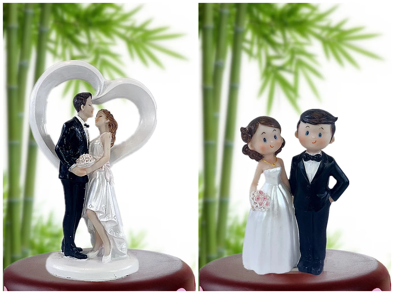 FIGURINE DECOR DE GATEAU,style 6Décoration de gâteau de mariage