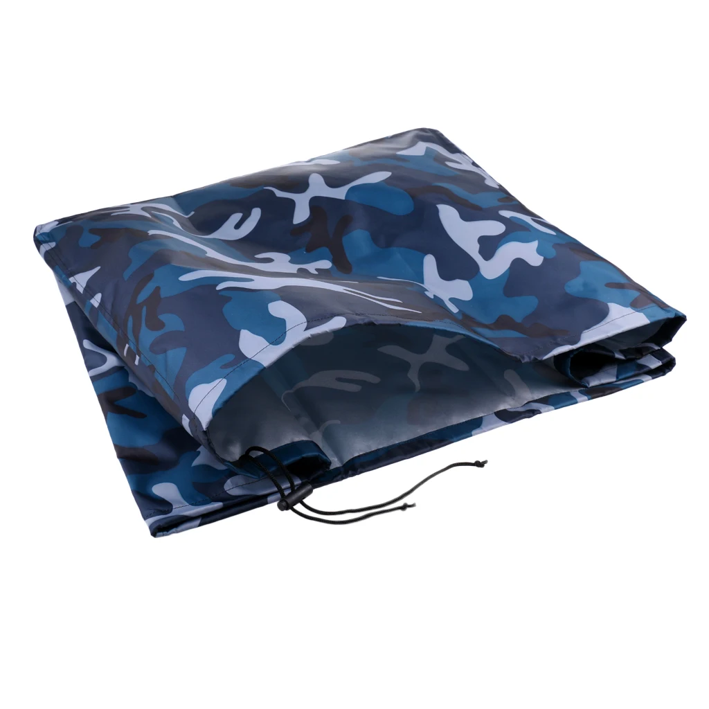 2pcs Outboard Motor Full Cover, Boat Engine Protection Guard Cover, 2-15 HP Engine, Waterproof, Dust-proof, UV Resistance
