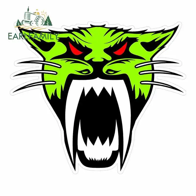 EARLFAMILY 13 см x 11 2 для арктической головы кота мультяшный виниловые наклейки на