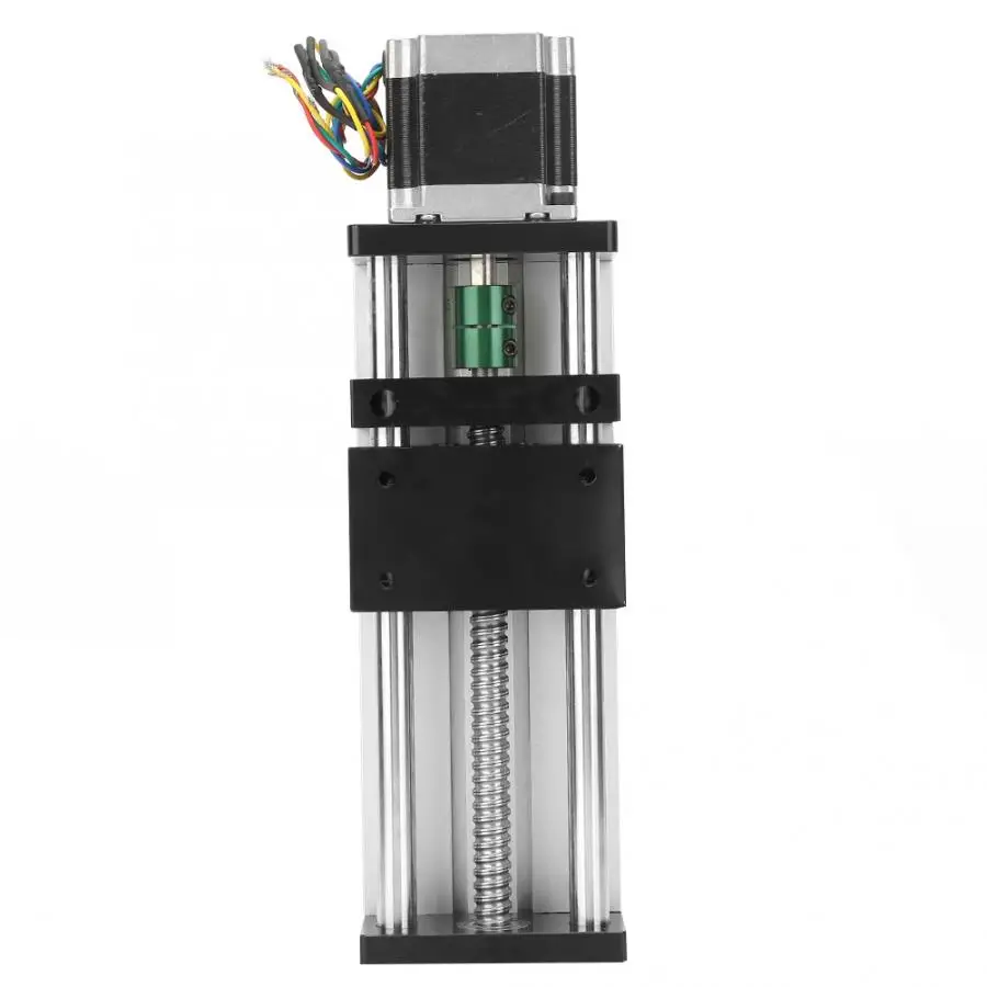 

Bearing Linear Rails 100mm Effective Travel 1605 Ball Screw Guide Rail Sliding Table with Nema23 57 Stepper Motor guide rail