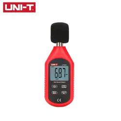 Handheld UT353 портативный цифровой ЖК-дисплей Мини Измеритель шума уровня шума метр децибел индикатор мониторинга тестеры 30 ~ 130 дБ