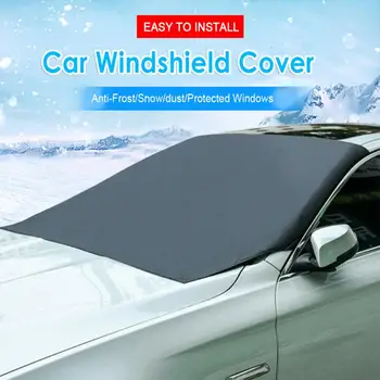 

Sun Shade Car Magnet Front Windscreen Cover Universal Car Windshield Cover Protector Winter Snow Ice Dust Frost Guard