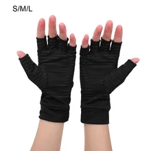 

Open Finger Arthritis Compression Gloves Copper Infused Content Therapy Gloves Posture Corrector Health Care Body Hand Corrector