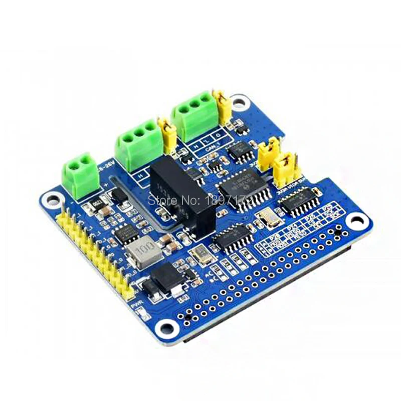 Raspberry pi 2-изолированный канал может fd расширения шляпа для raspberry pi zero 3B 4B