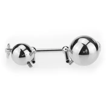 Female Anal Vagina Double Ball Plug In Steel Chastity Belts Rope Hook Sex Toy For Women Locking Chastity Belt 4