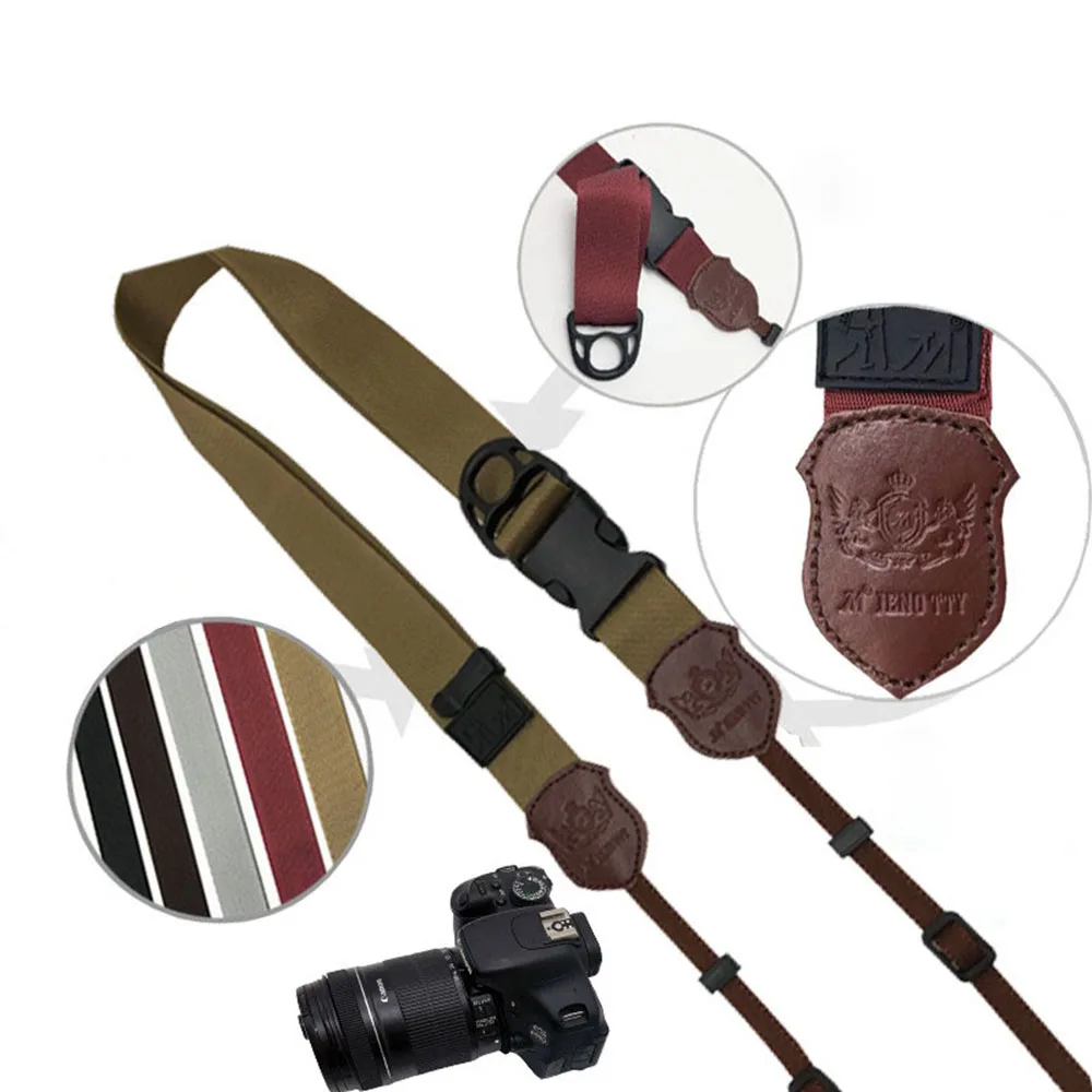 Fuji /& More Shoulder Straps for Film Olympus Nikon TUYUNG Leather Camera Strap Canon Sony Mirrorless and DSLR Camera