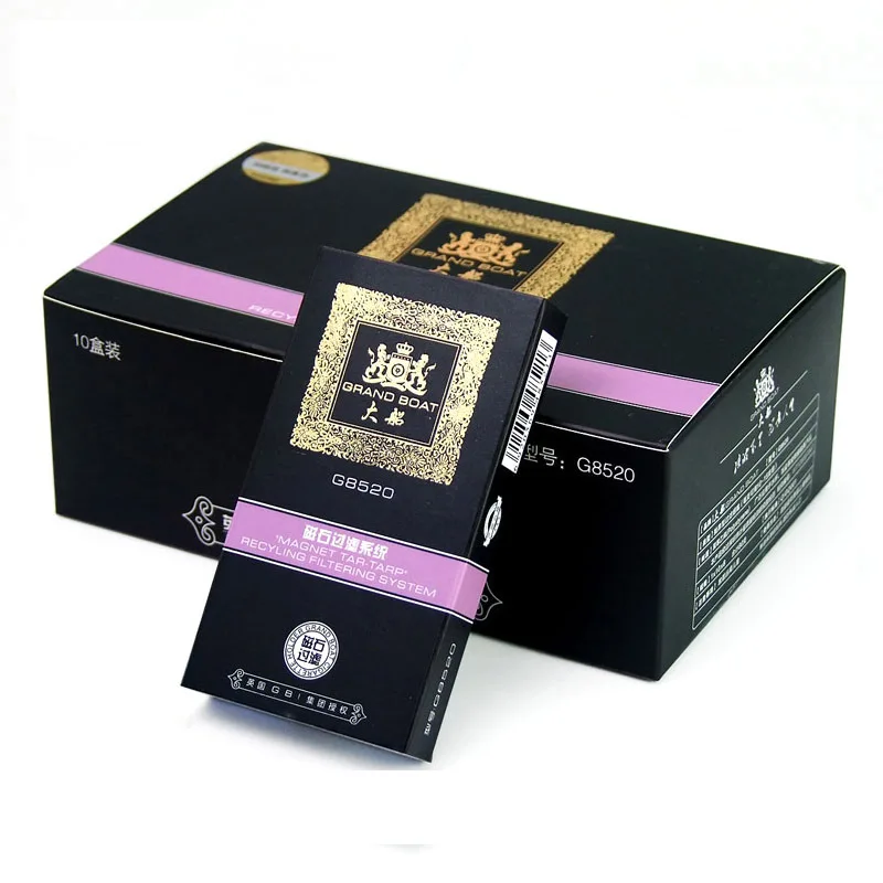 

80 Sticks Ship G8520 Disposable Magnet Triple Filter Cigarette Holder Comfortable Lip Liner-Shape