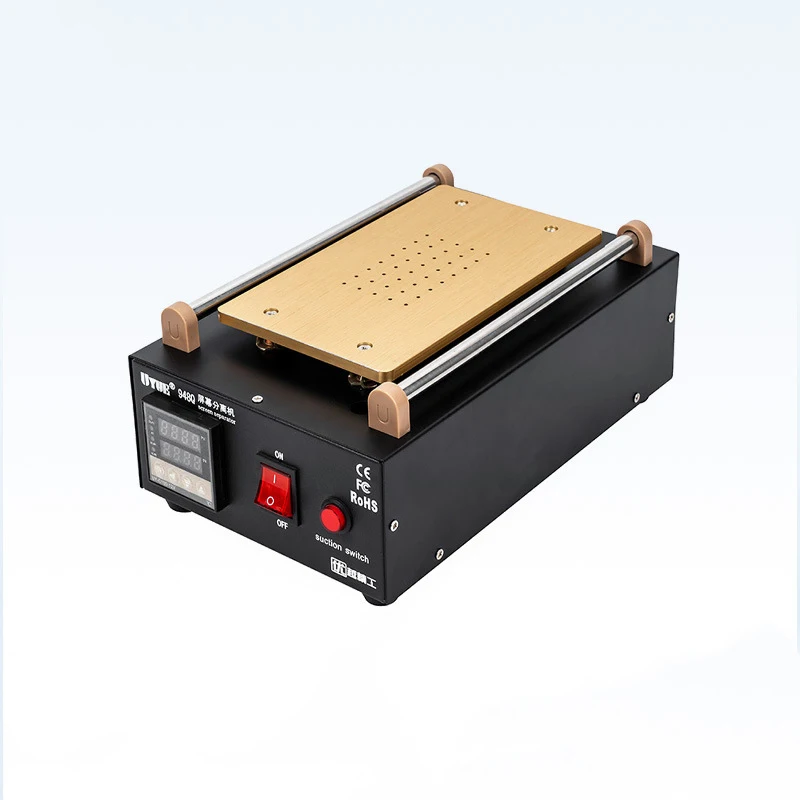 

948Q Встроенный вакуумный насос Стекло машина-сепаратор с ЖК-экраном макс 7 дюймов с 13 шт. мобильный телефон инструмент для демонтажа