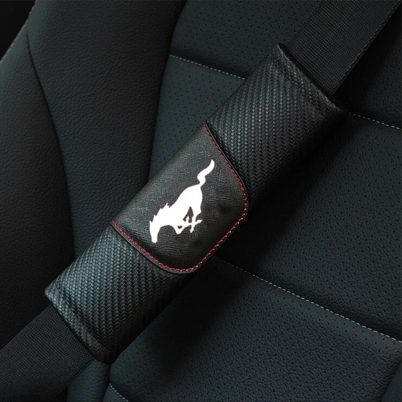 Housses De Coussin Pour Ceinture De Sécurité - Lot De 2 - Noir - En Velours Et Mousse - Universel Pour Voiture, Avion, SUV - Adulte Et Enfant