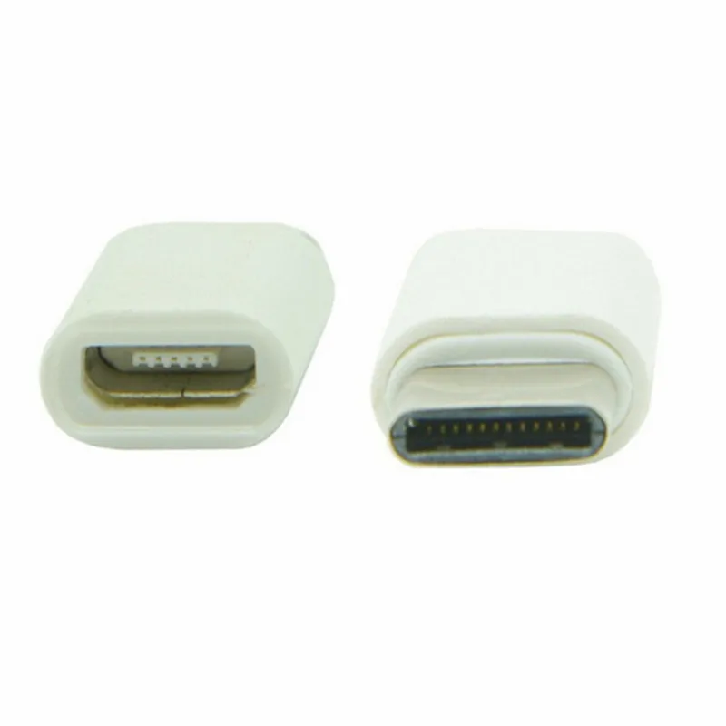 Kashine type C adaptateur,adaptateur micro USB vers USB C,synchronisation des données et de chargement,universel pour MacBook,Nokia N1 et dautres câble type C périphériques pris en charge 6 pack,Noir