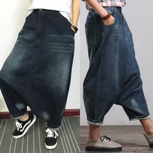 Одна рубашка с водным отливом, женские свободные штаны-шаровары с заниженным шаговым швом