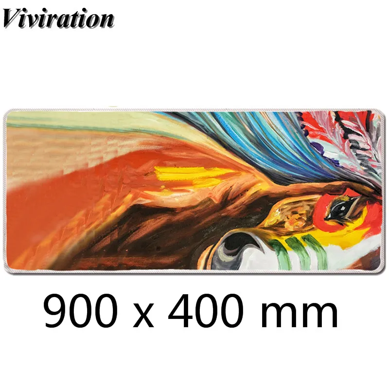 Printing Desk Mat Pad 900*400mm Computer PC Gaming Mouse Pad For WOW Csgo/CF/Overwatch Gaming Rubber Mouse Mat For Lenovo Acer - Цвет: NL013