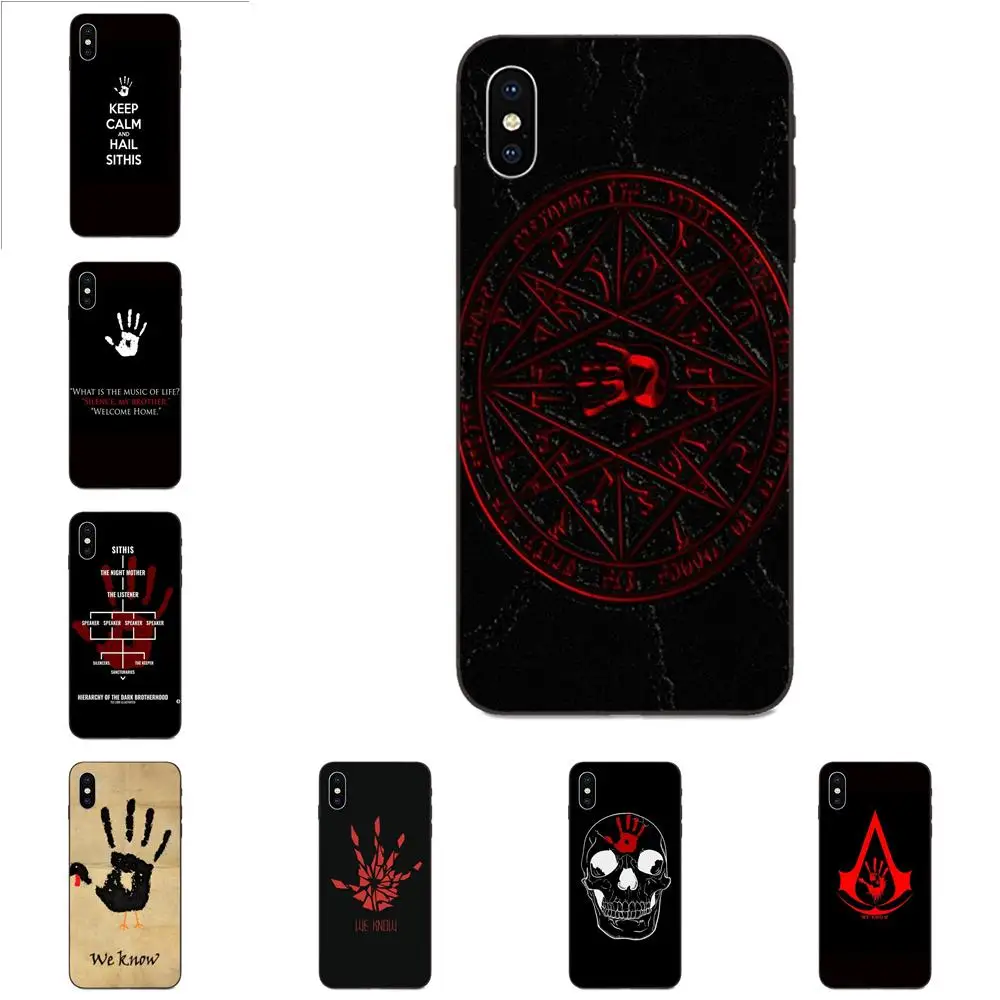 Мягкий чехол для Galaxy A3 A5 A6 A6s A7 A8 A9 A10 A20E A30 A40 A50 A60 A70 A80 A90 плюс 2018 Skyrim темное
