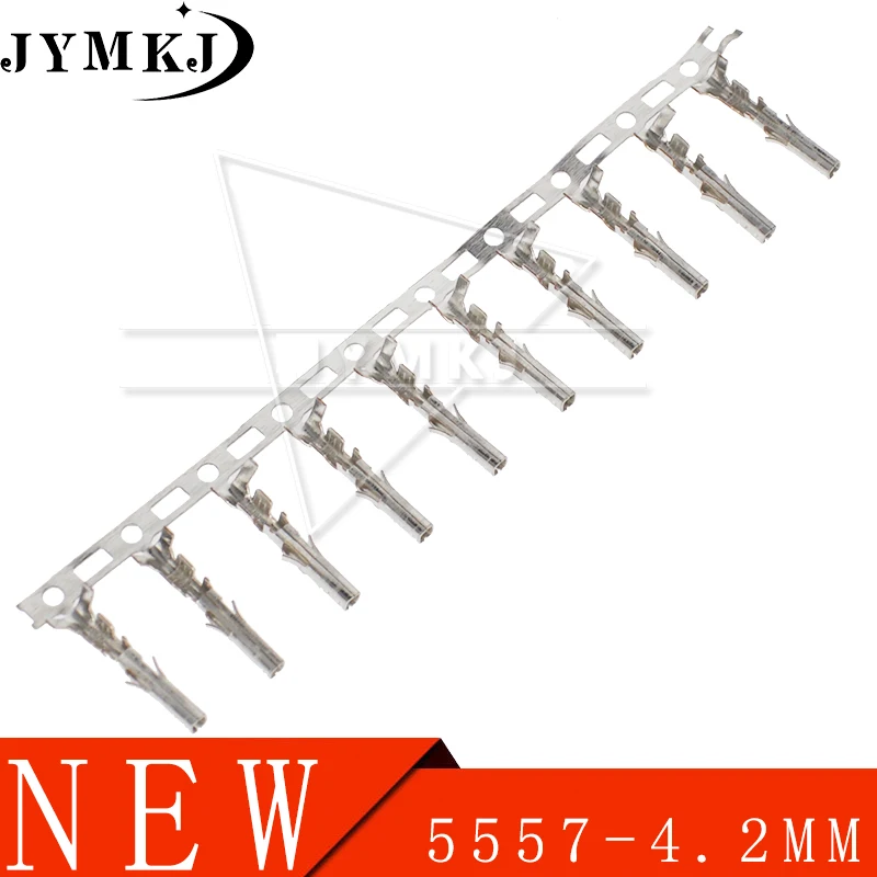 

100pcs/lot Molex 5557 Terminal Plug Connectors Pitch: 4.2 MM Wire Cable Housing Female Pin