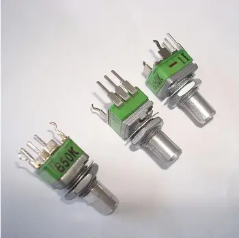 

5pcs/lot ALPHA switch 09 type vertical single potentiometer B50K for boss rc 20 xl effect
