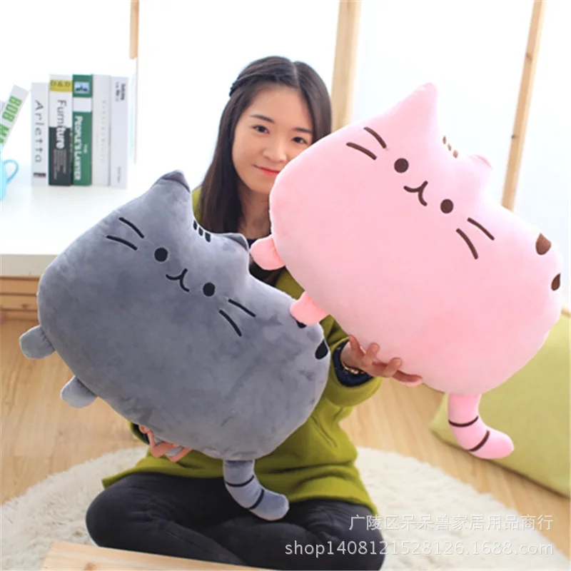 Забавная мордашка» Печенье кошка подушка Милая Пижама «Hello Kitty», Пижамный костюм с плюшевой подкладкой ручные обогреватели студенты Офис Подушка для обеденного перерыва