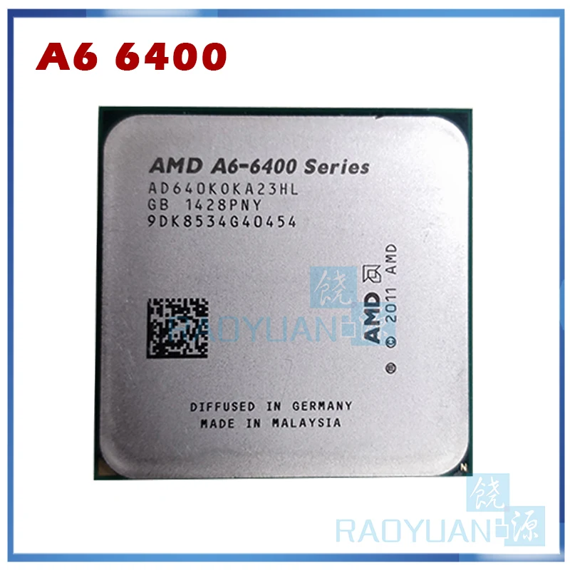 Procesador (APU) AMD A6-6400K Black Edition a 3.9 GHz con Gráficos