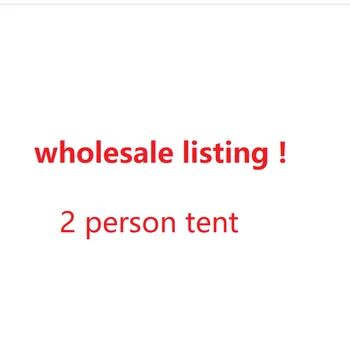 

wholesale listing ! 2 man camping tent , new version free standing camp tent