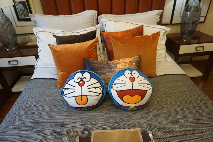 Doraemon Джингл кошки Doraemon Рука теплая подушка осень и зима теплый подарок креативный подарок настраиваемый