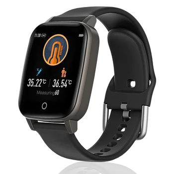 

Smart Watch Men Smart Watches With Temperature Immune Measure Heart Rate Blood Pressure Fitness Watch Women Bluetooth Reminder