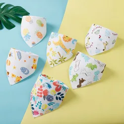 Infant Triangular Towel Cotton Children's Saliva Water Absorption Anti Dirt Bib Baby Stuff Comforter for Newborn Kids Gauze Wipe