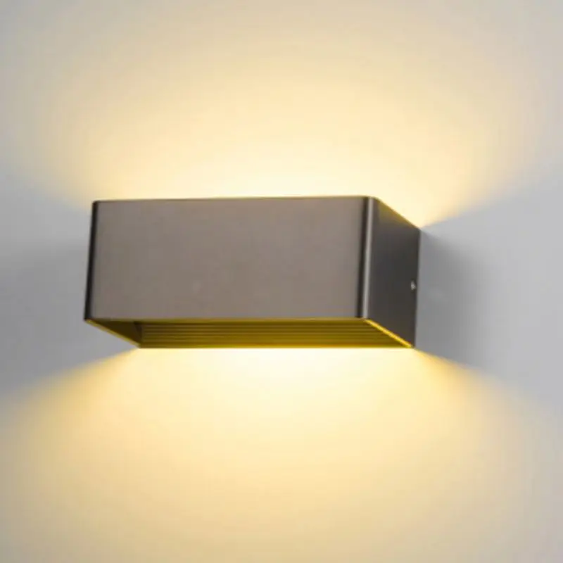 New Arrival New Modern 10W LED Square Wall Lamp Hall Walkway Living Room Light Fixture