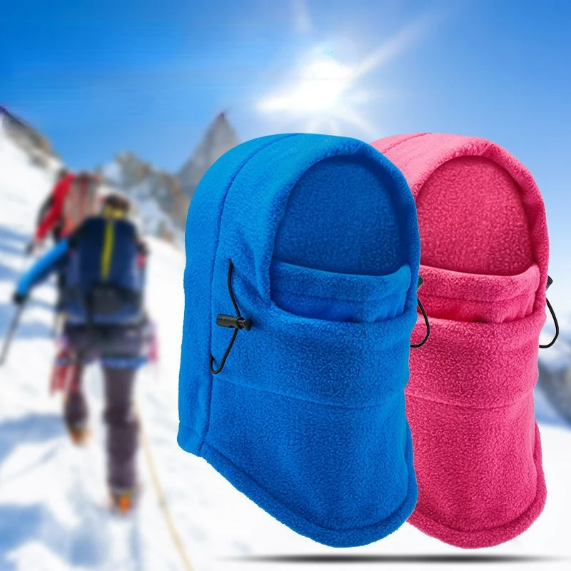 

Winter Sport Cycling Outdoor Bike Full Face Mask Fleece Windproof CS Neck Warm Ski Snowboard Fishing Mask Men Women Scarf