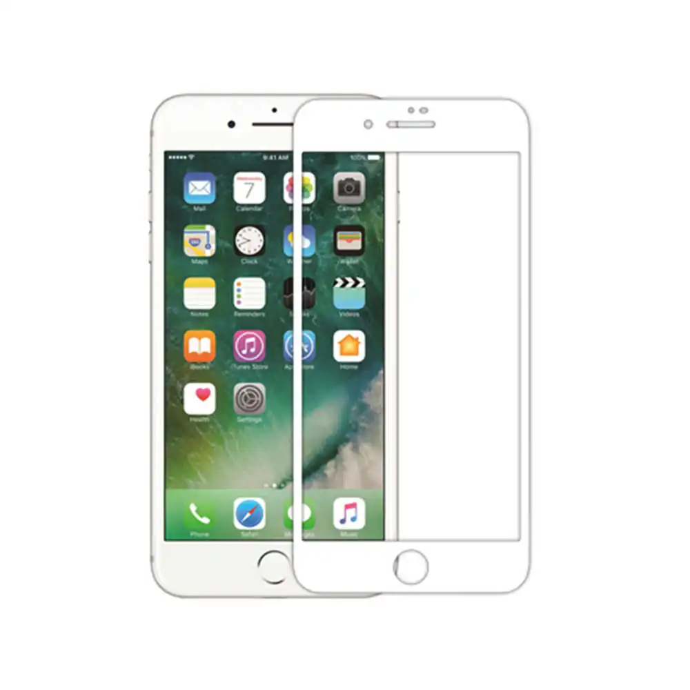 White Подлинная NILLKIN XD CP+ Max полное покрытие Закаленное стекло Защитная пленка для экрана 3D Arc Edge 0,3 мм для Apple iPhone 8 Plus 7 Plus - Цвет: White