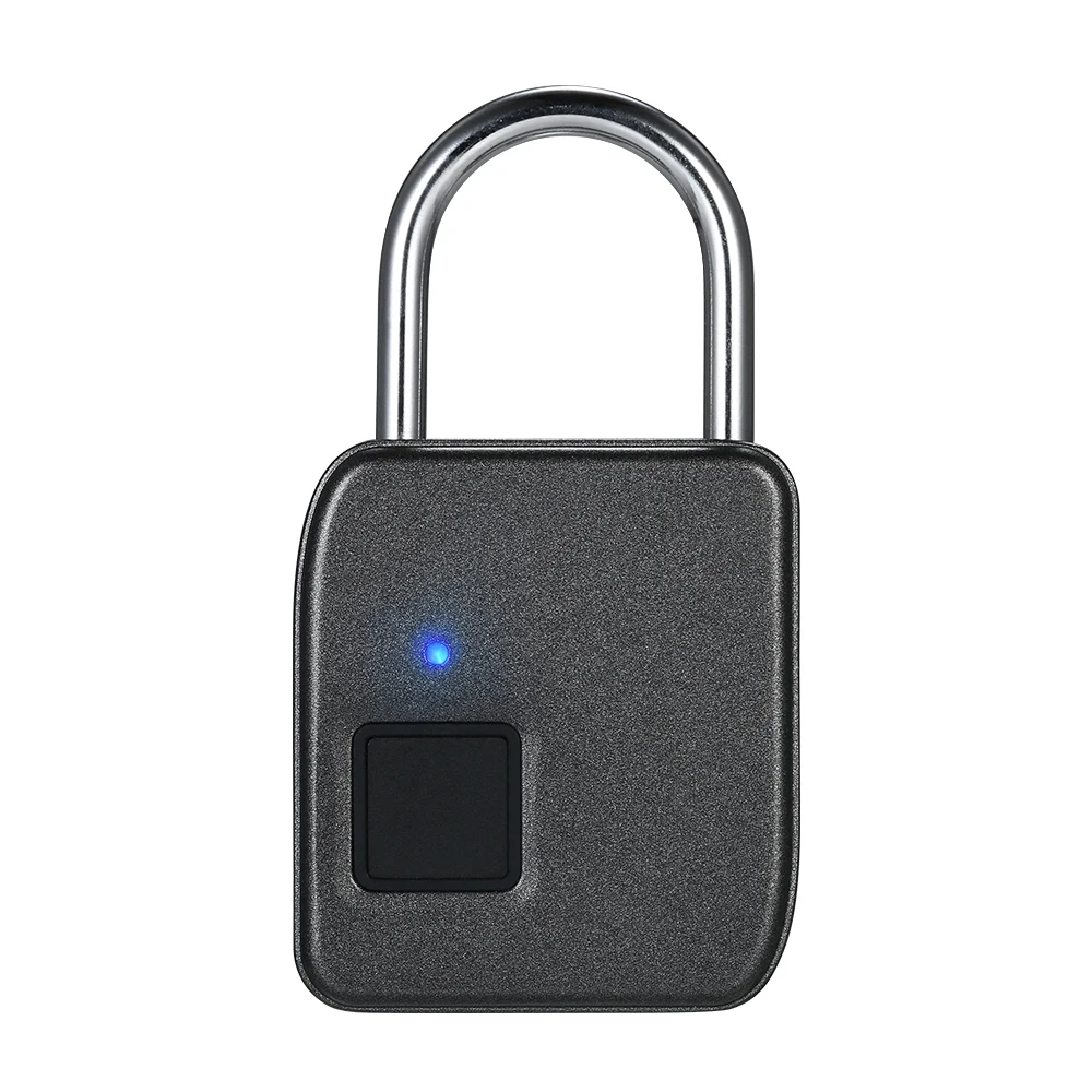 

Smart Fingerprint Lock USB Rechargeable Keyless Waterproof Anti-Theft Security Padlock Door Luggage Case Lock