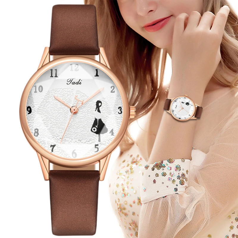 2023 New Watch Women Luxury Delicate Small Dial Analog Quartz Fashion