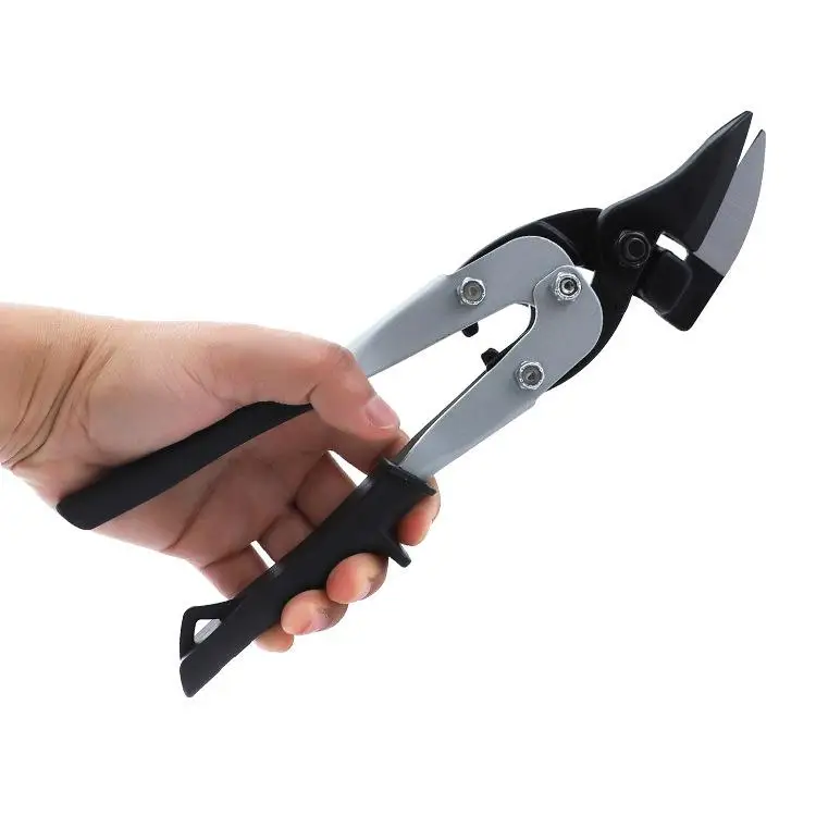 

DishyKooker 11Inches Metal Shears Chrome-molybdenum Steel Tin Snip Strong Cutting Scissors for Iron Sheet Stainless Steel