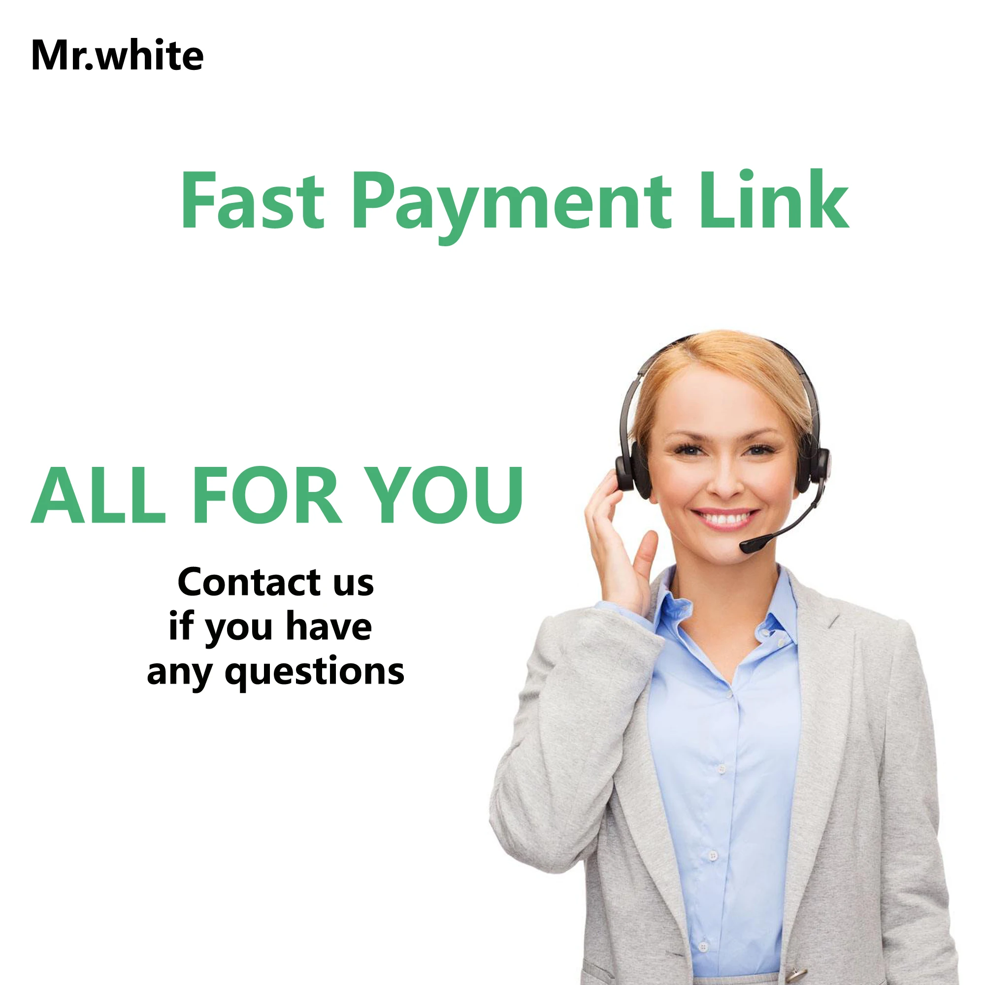 

This link is ONLY for Resending Products for old customer!!!