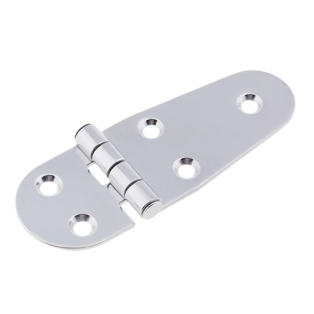 Silver Marine Deck & Cabin Hardware 10.9cm X 3.8 Cm Stainless Boat Hinge