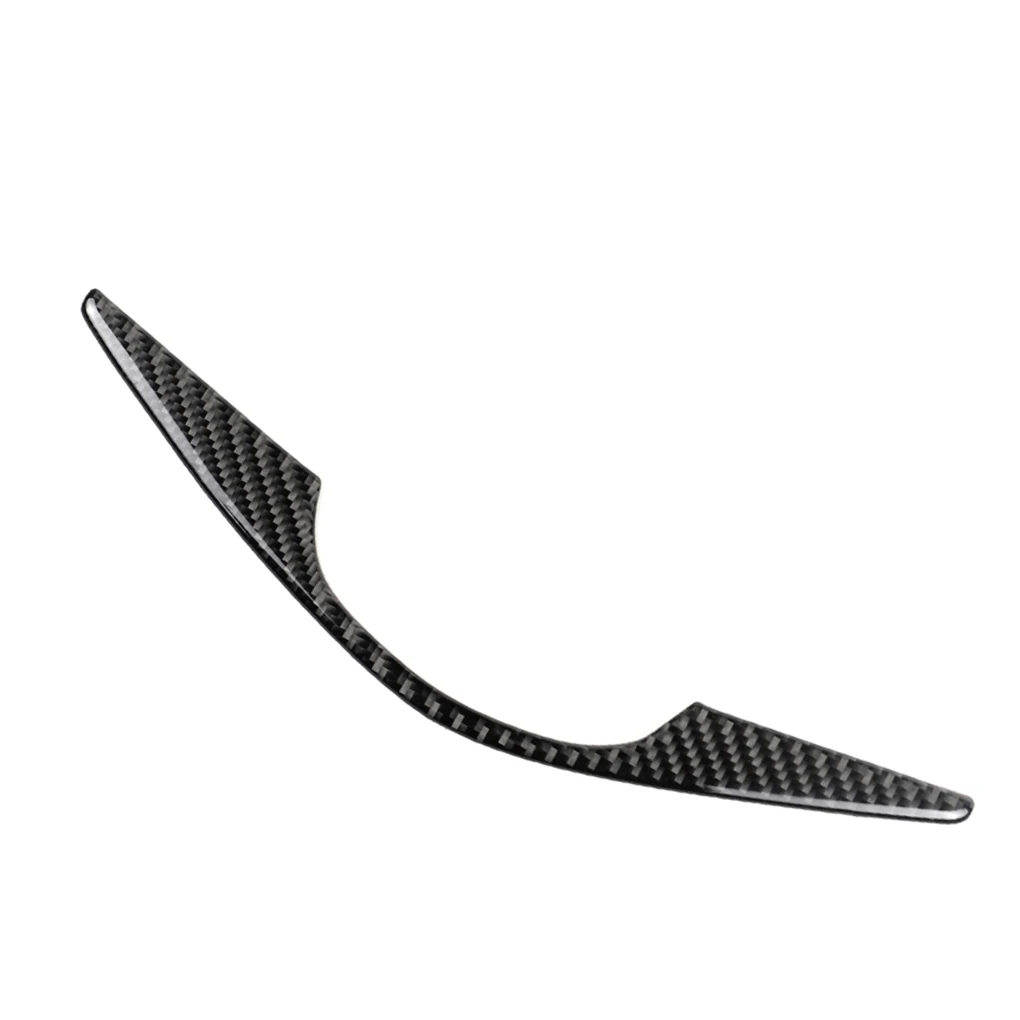 

Car Carbon Fiber Steering Wheel Panel Cover Trim Replacement For Cadillac XT5 CT6 2016-2017