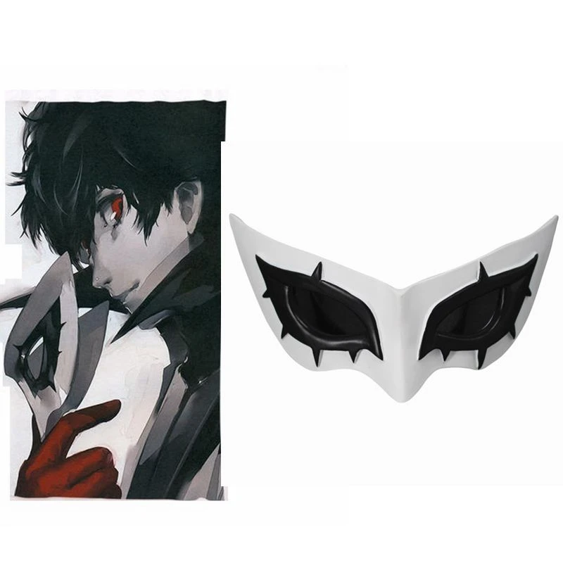 Unisex Anime Game Cos Persona 5 P5 Ren Amamiya Akira Kurusu Cosplay Costume Eyes Masks Costumes Mask Boys Costume Accessories Aliexpress